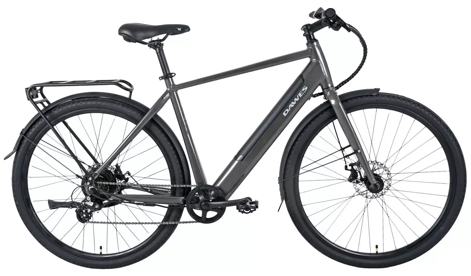 Dawes Scenic Crossbar 700c Electric Hybrid Bike - Large