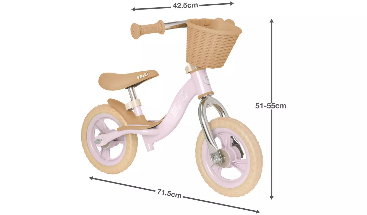 Evo 10 inch Wheel Size Kids Balance Bike